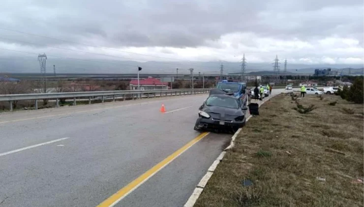Elazığ’da İçişleri Bakanı’nın programında görevli polis memuru trafik kazasında yaralandı