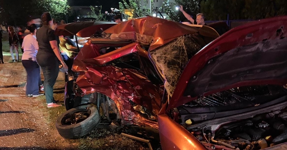 Tekirdağ’da iki otomobil çarpıştı: 3 ölü, 1 bebek yaralı