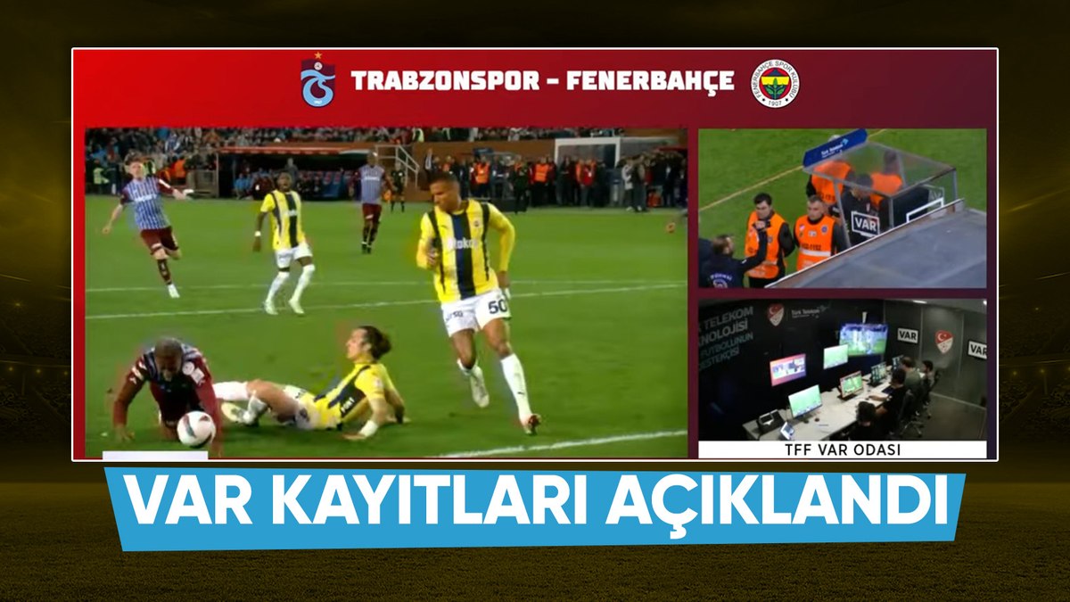Süper Lig’de 11. hafta maçlarının VAR kayıtları